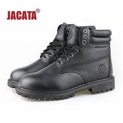 Men's JACATA 6" Classic Work Boot -  8603 Black Leather