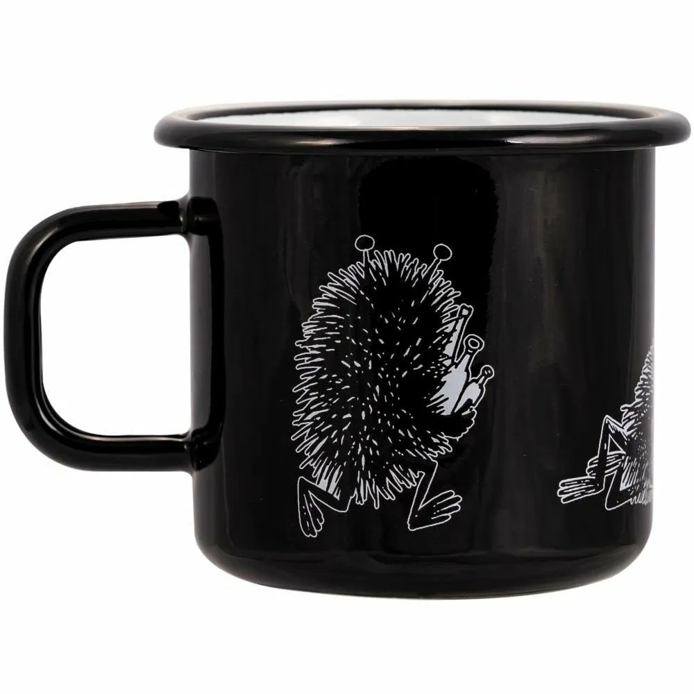 Moomin Enamel Mug 3.7 dl Stinky Black