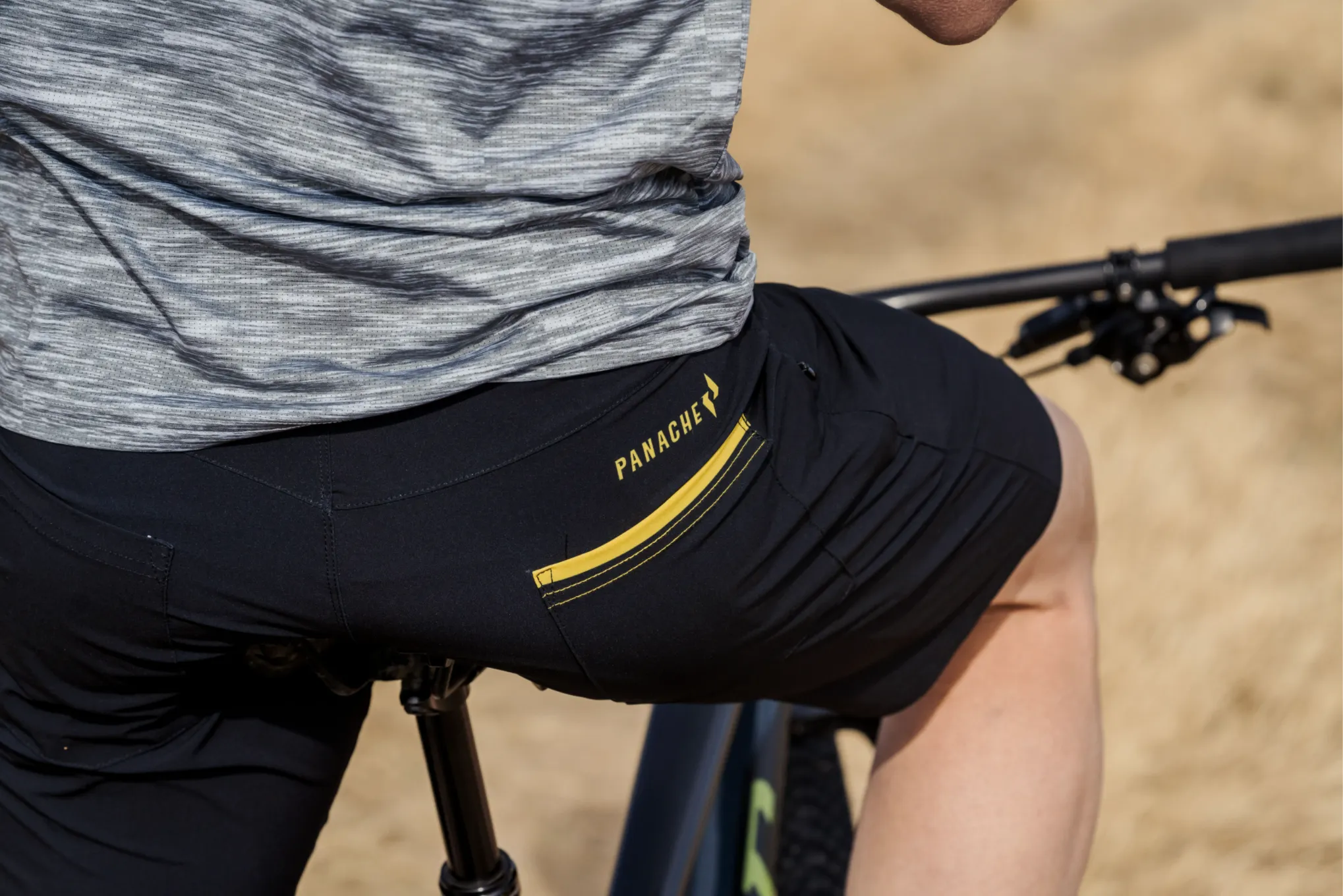 M's XC MTB UL Shell Short - BLACK