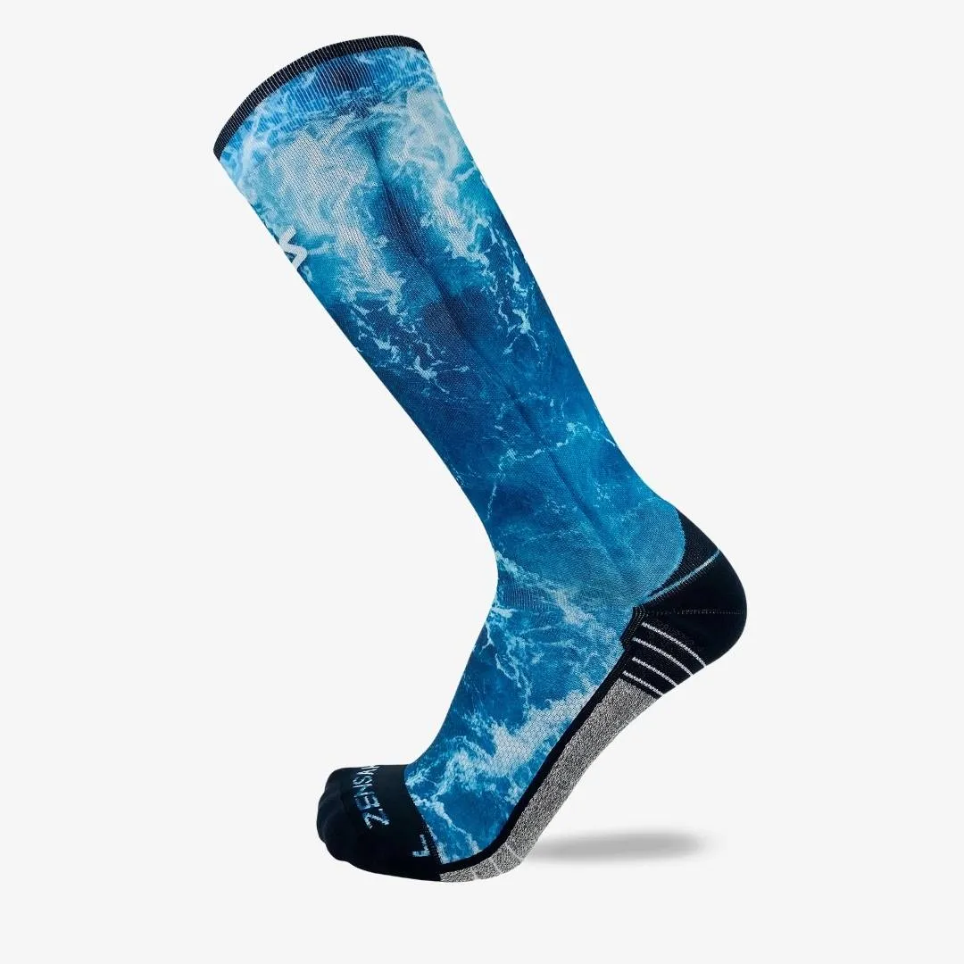 Ocean Compression Socks (Knee-High)