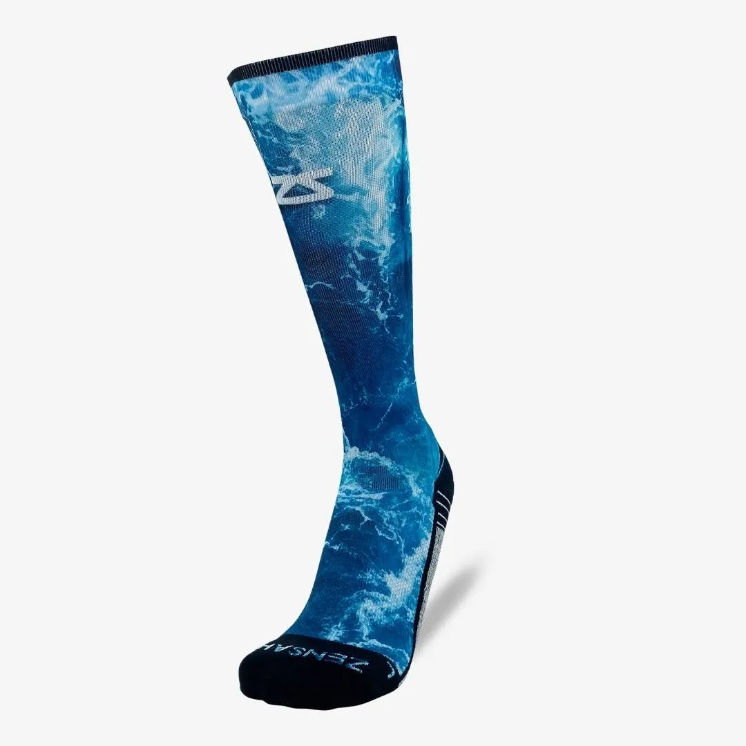 Ocean Compression Socks (Knee-High)