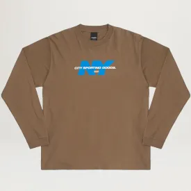 Only NY Competition L/S Tee (Dark Brown)