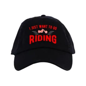 Organic Cap Frontdruck/ Just Riding