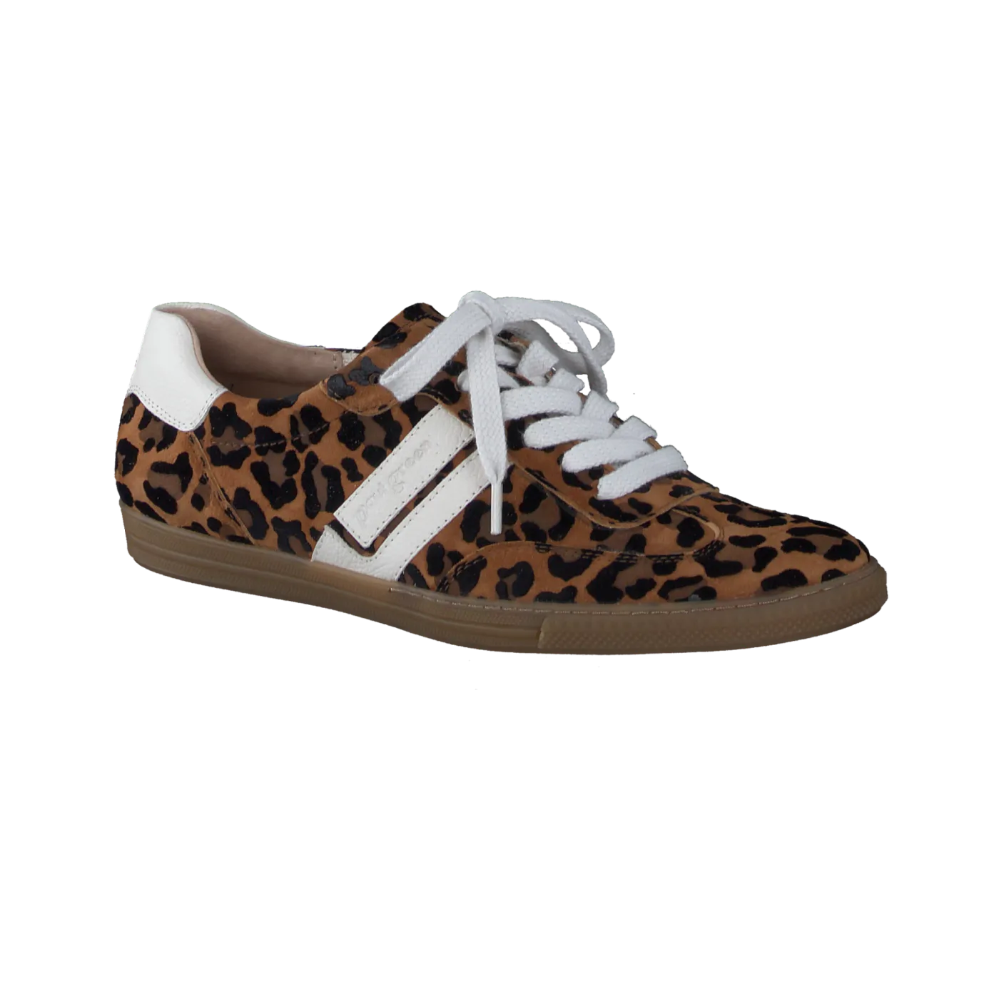 Paul Green Leopard Print Low Rise Trainer 5450