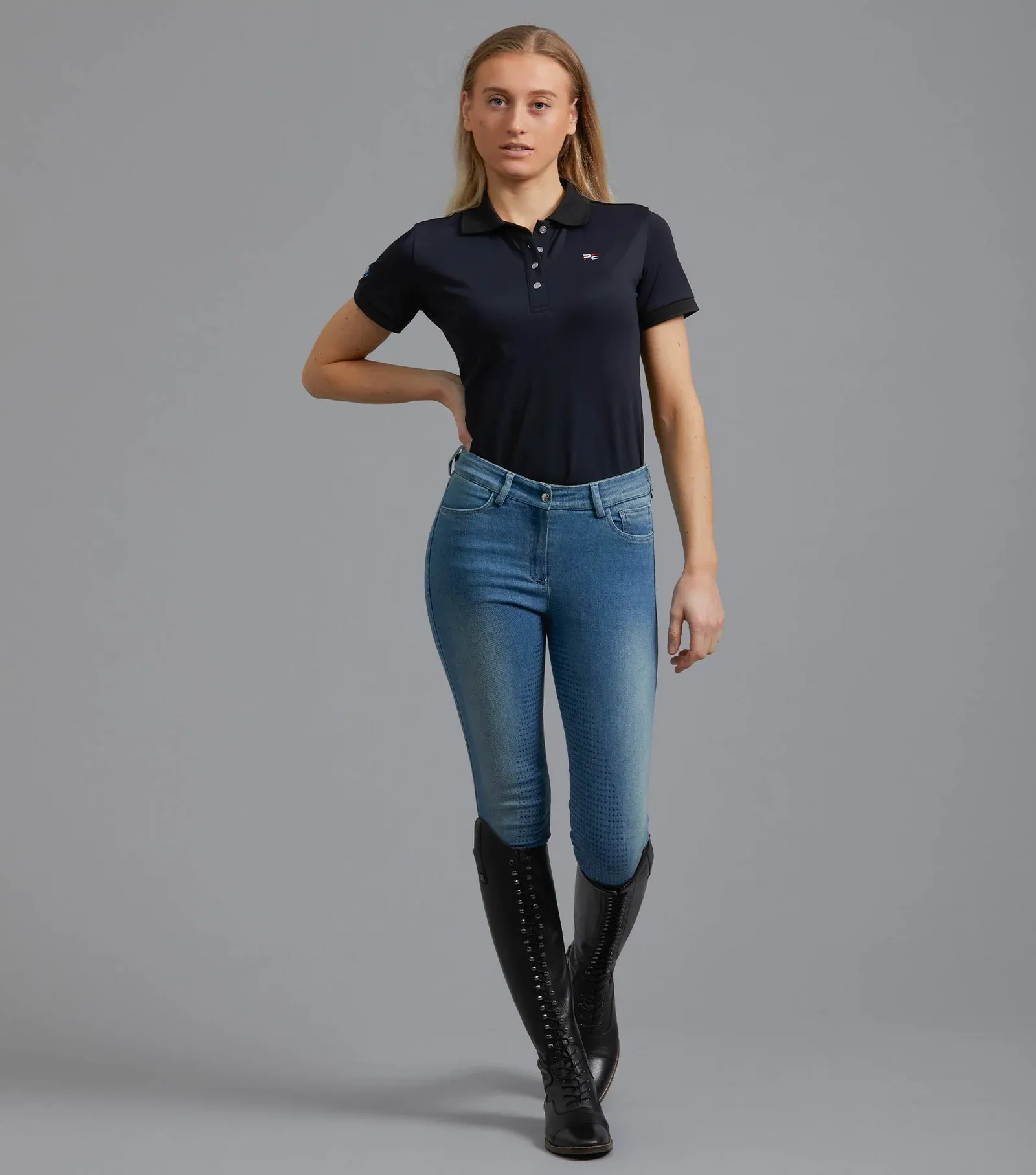 PEI Gina Ladies Denim FS Breeches