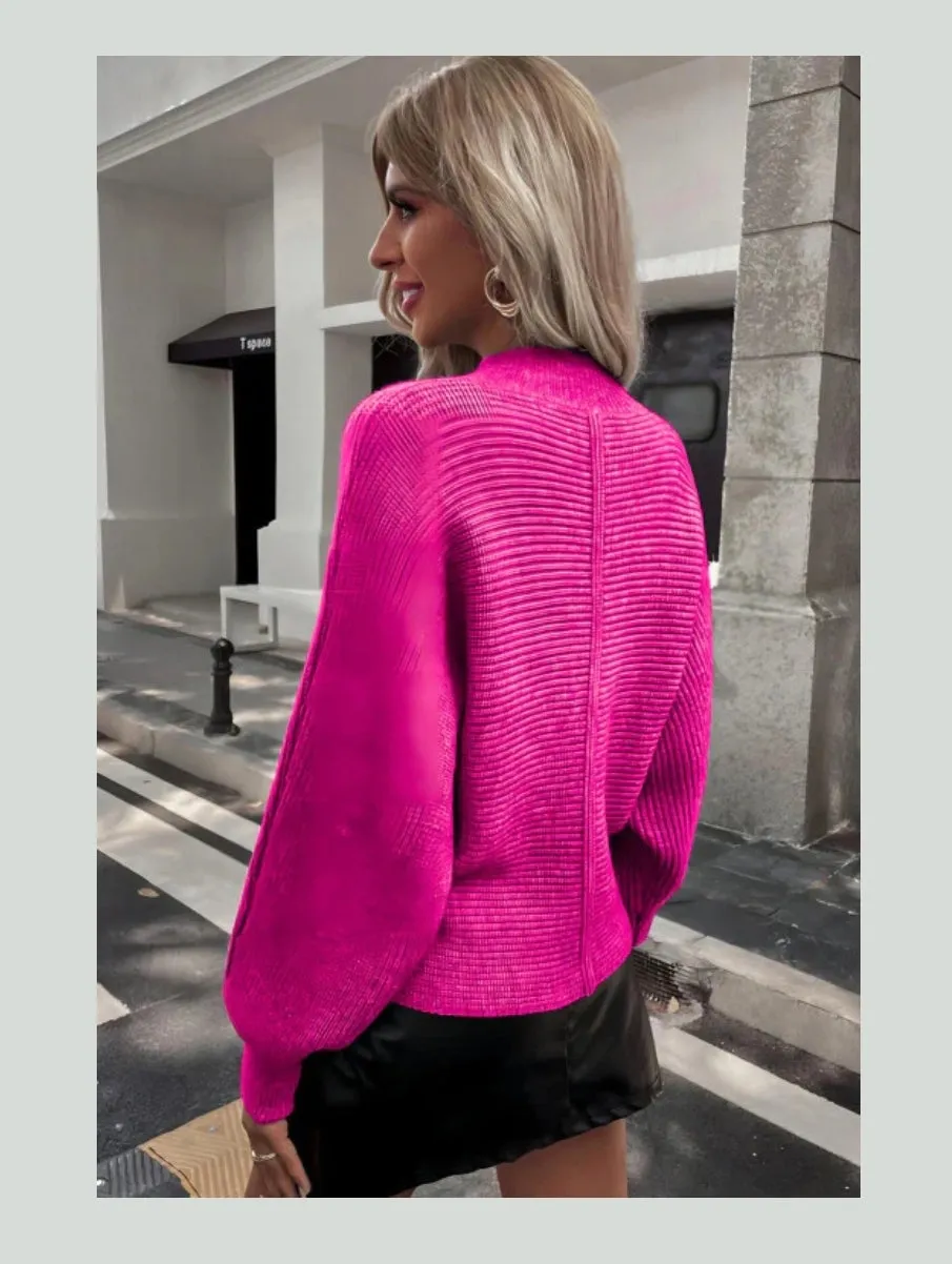 Rose Knit Sweater