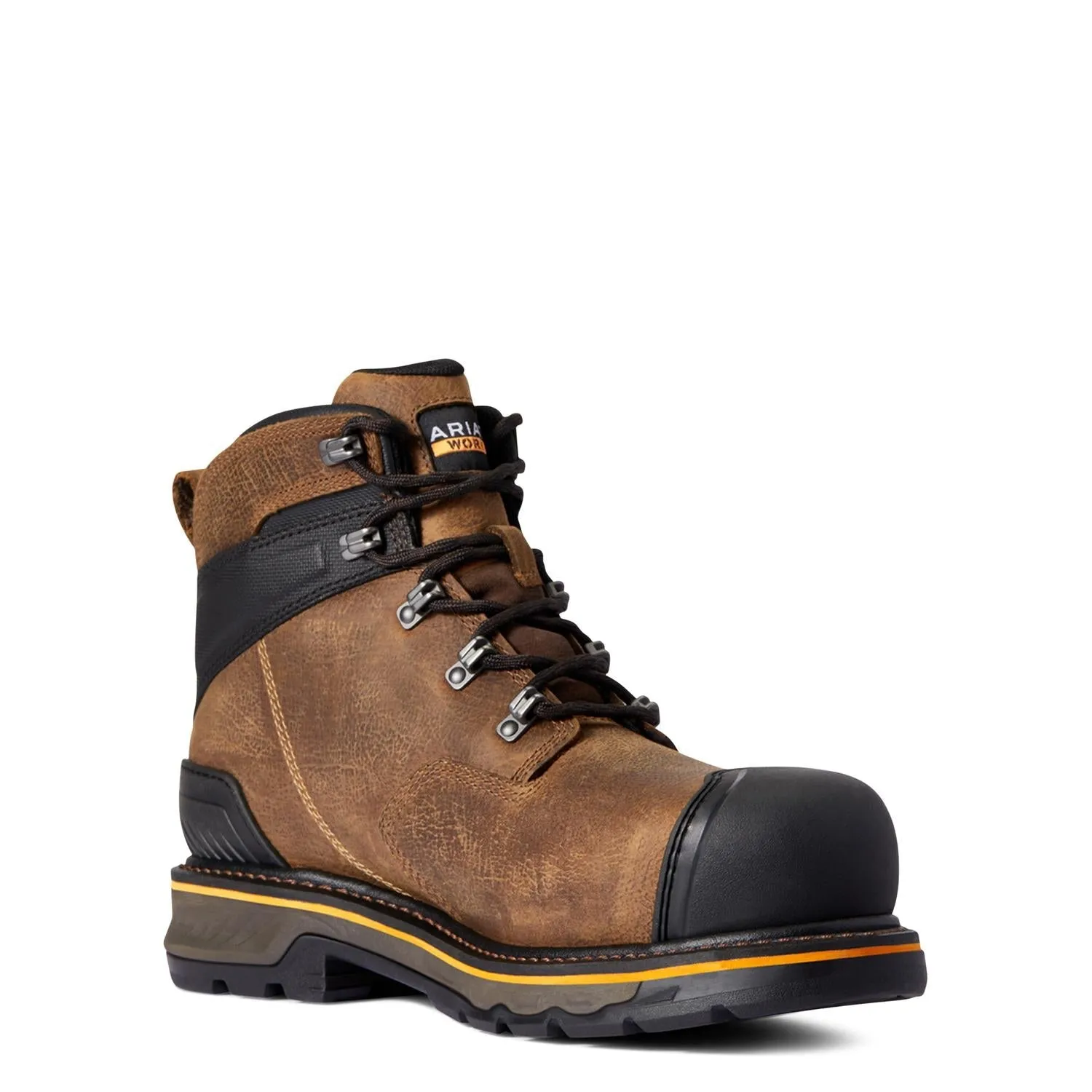 Stump Jumper 6in Waterproof Composite Toe Work Boot Dark Hickory