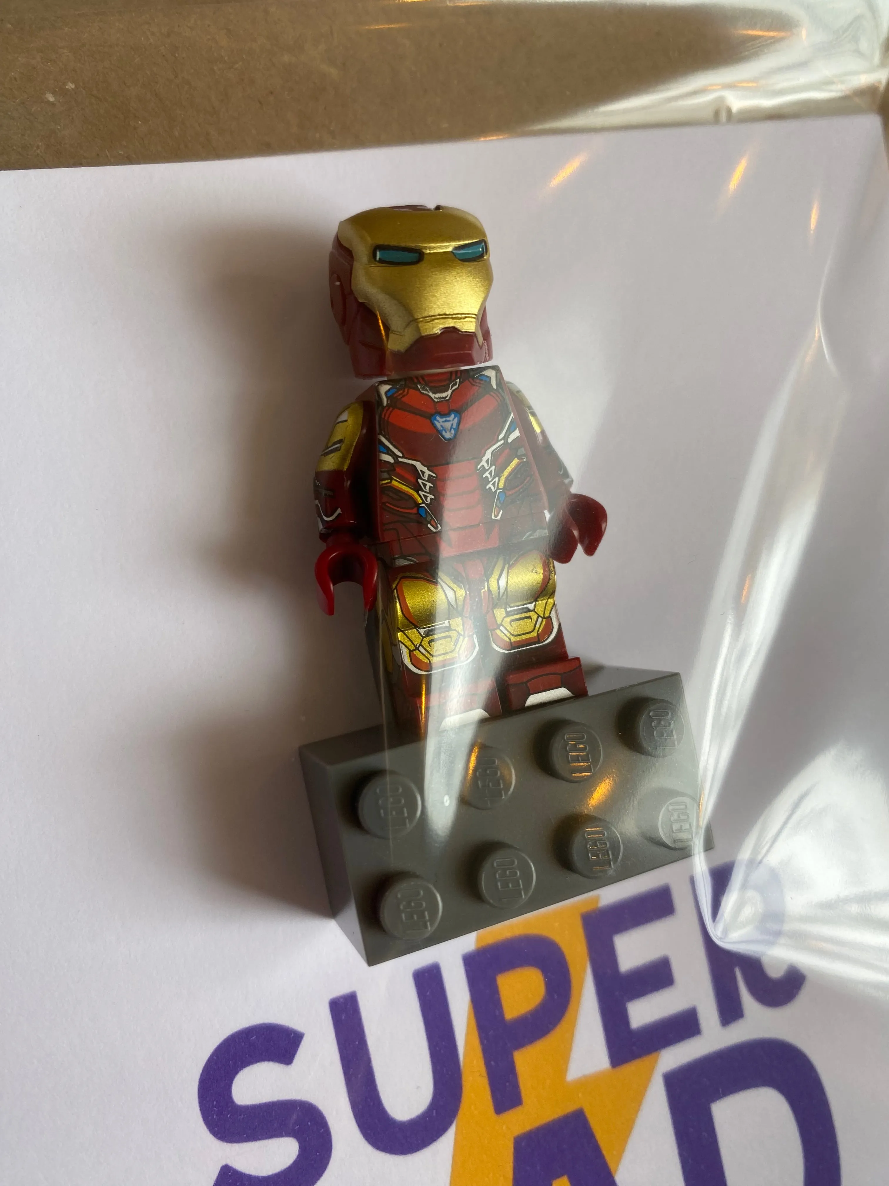 Superhero Mini Figure Cards by Little Gray Design