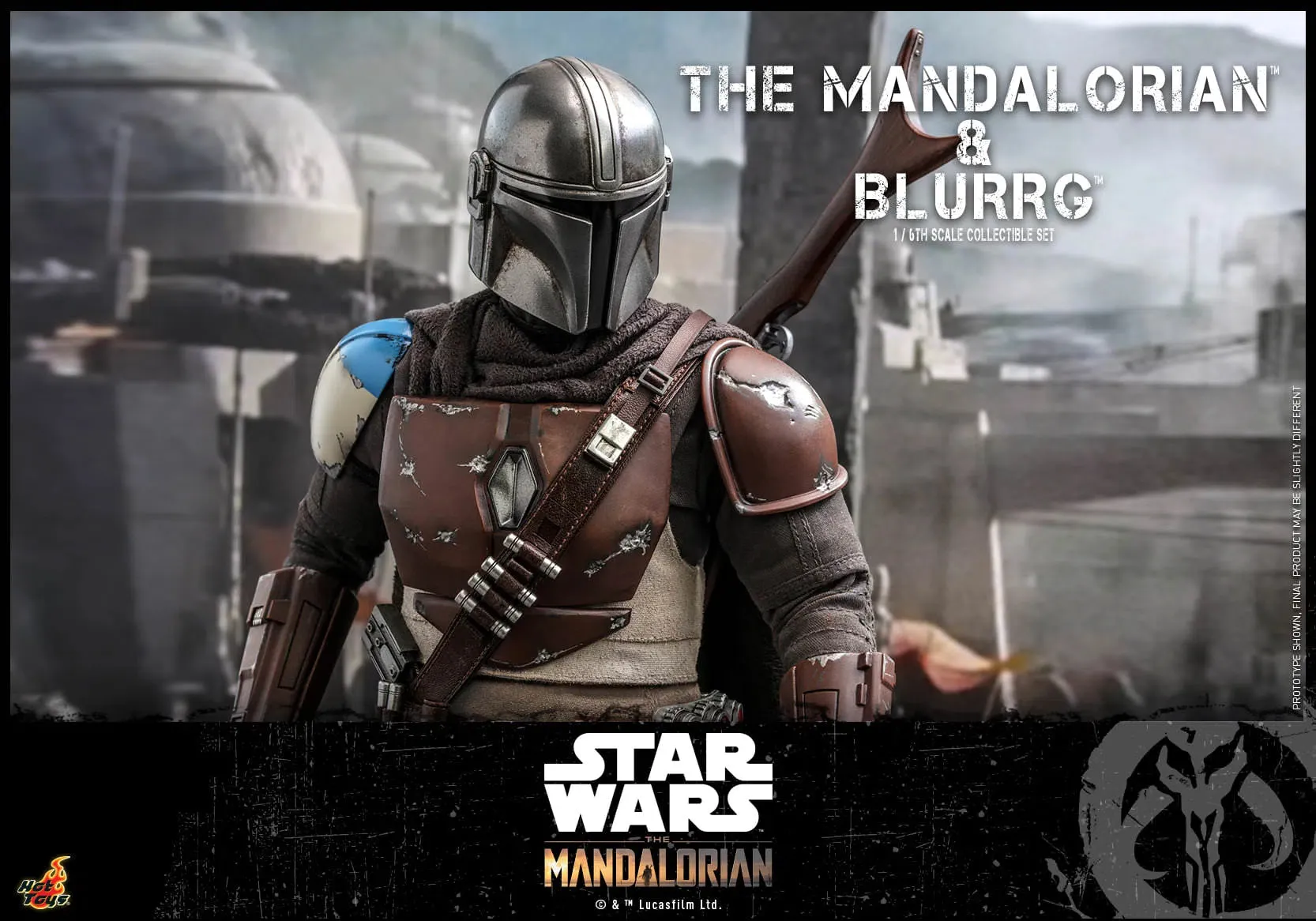 The Mandalorian & Blurrg Set: TMS046: The Mandalorian: Star Wars