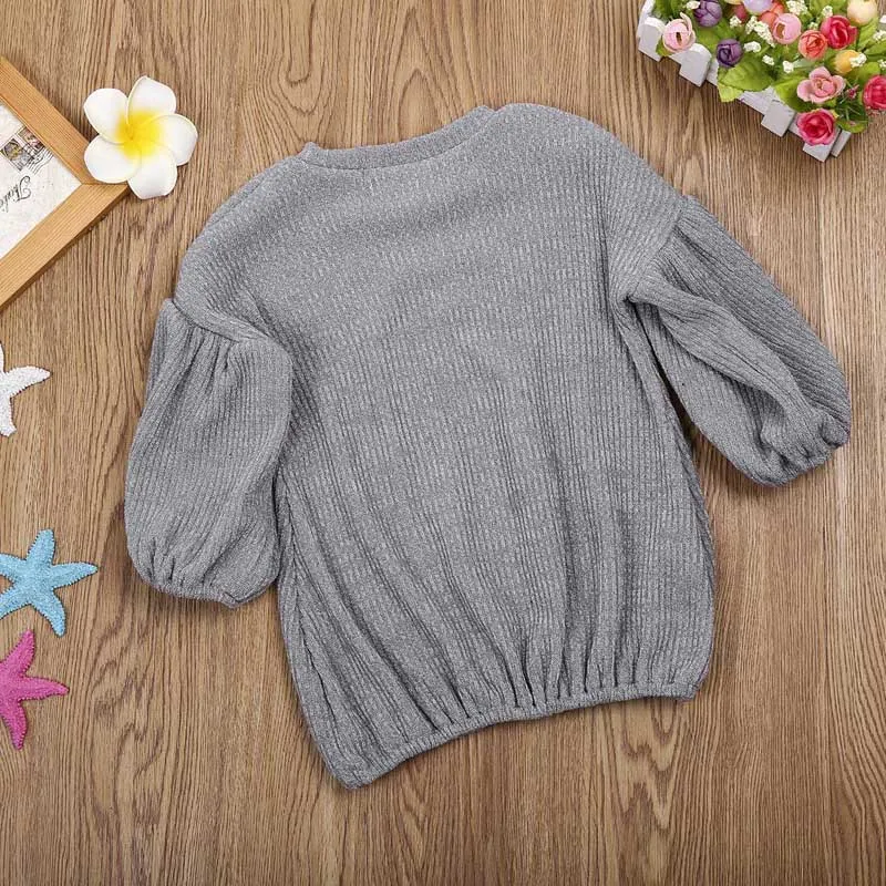 Toddler Flare-Sleeved Jumper d1