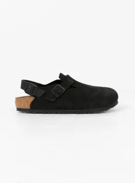 Tokio Suede Sandal Black