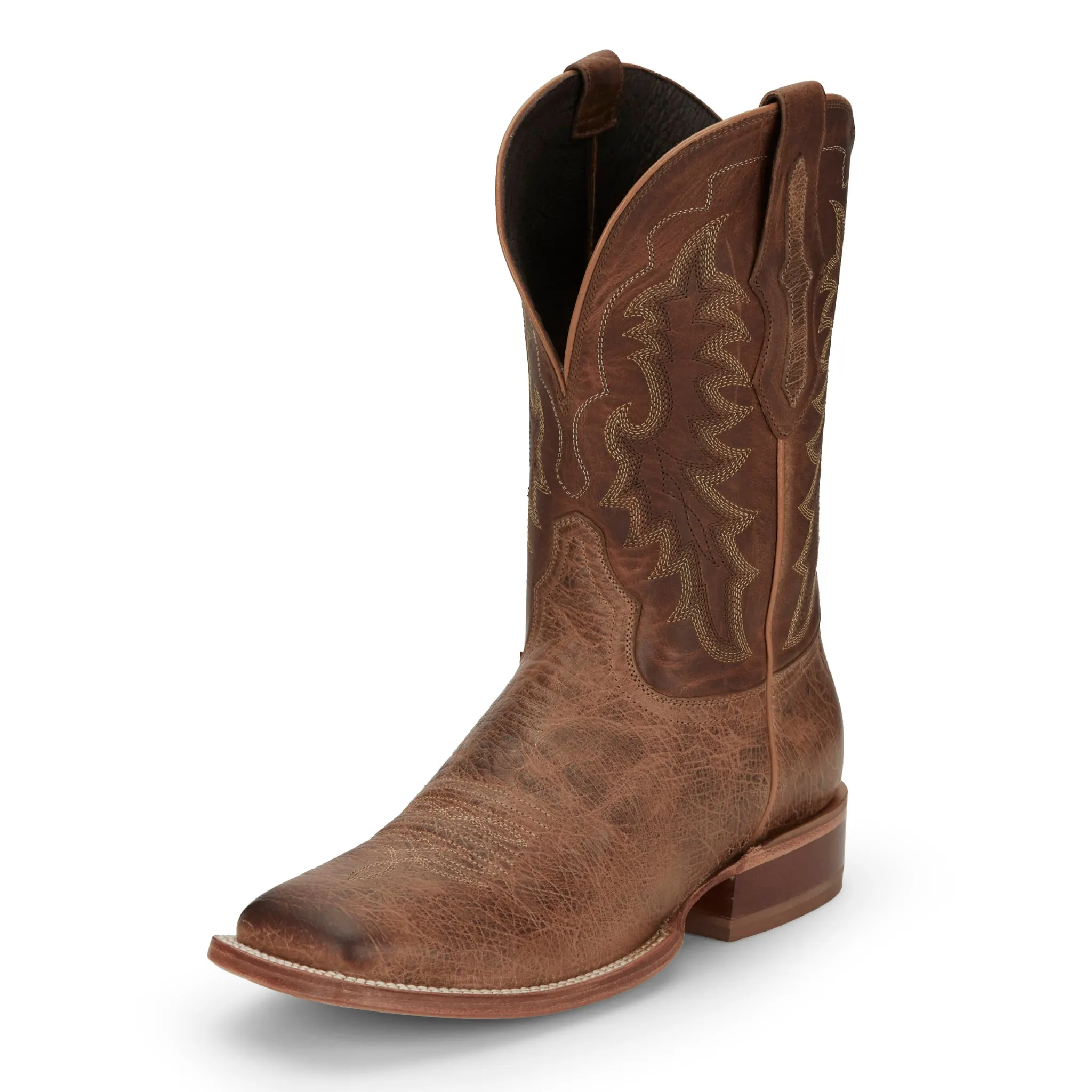 TONY LAMA MEN'S LOWDEN CLAY SQUARE TOE WESTERN BOOTS - TL3029