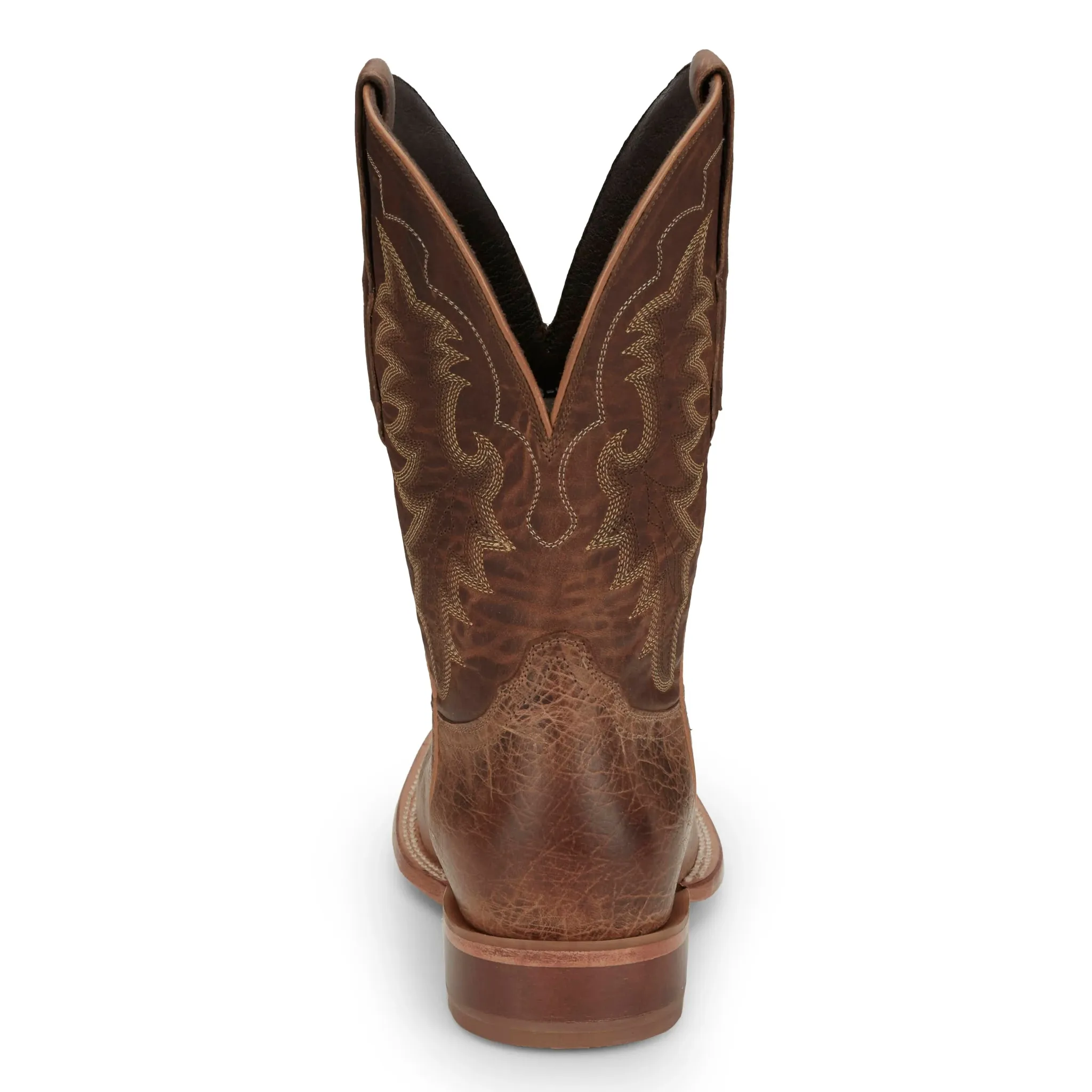 TONY LAMA MEN'S LOWDEN CLAY SQUARE TOE WESTERN BOOTS - TL3029