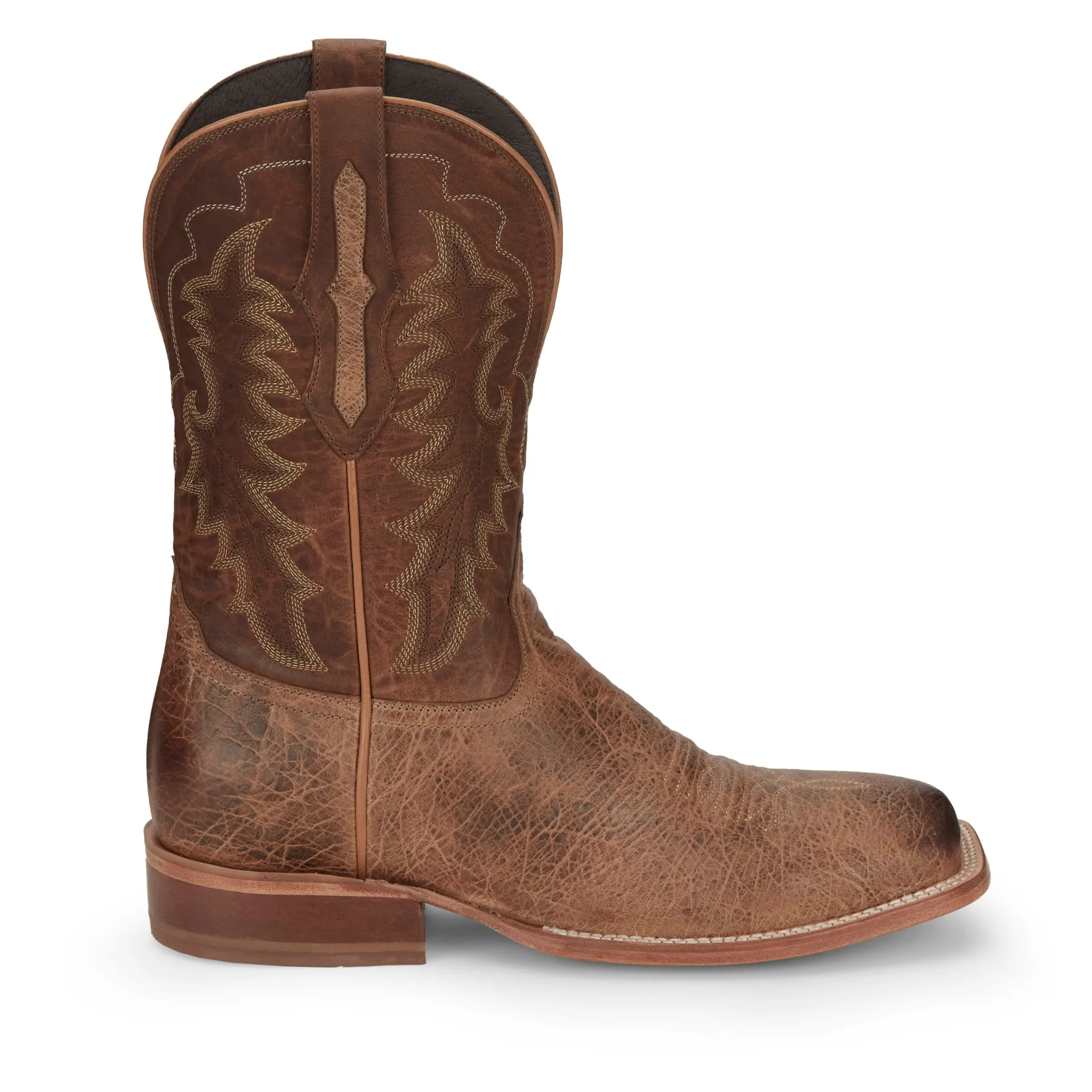 TONY LAMA MEN'S LOWDEN CLAY SQUARE TOE WESTERN BOOTS - TL3029