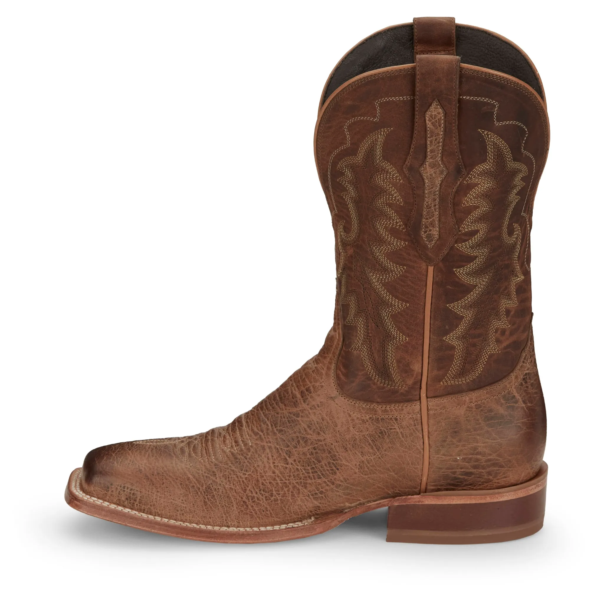 TONY LAMA MEN'S LOWDEN CLAY SQUARE TOE WESTERN BOOTS - TL3029