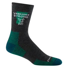 Unisex Vermont Strong Micro Crew Midweight Hiking Sock