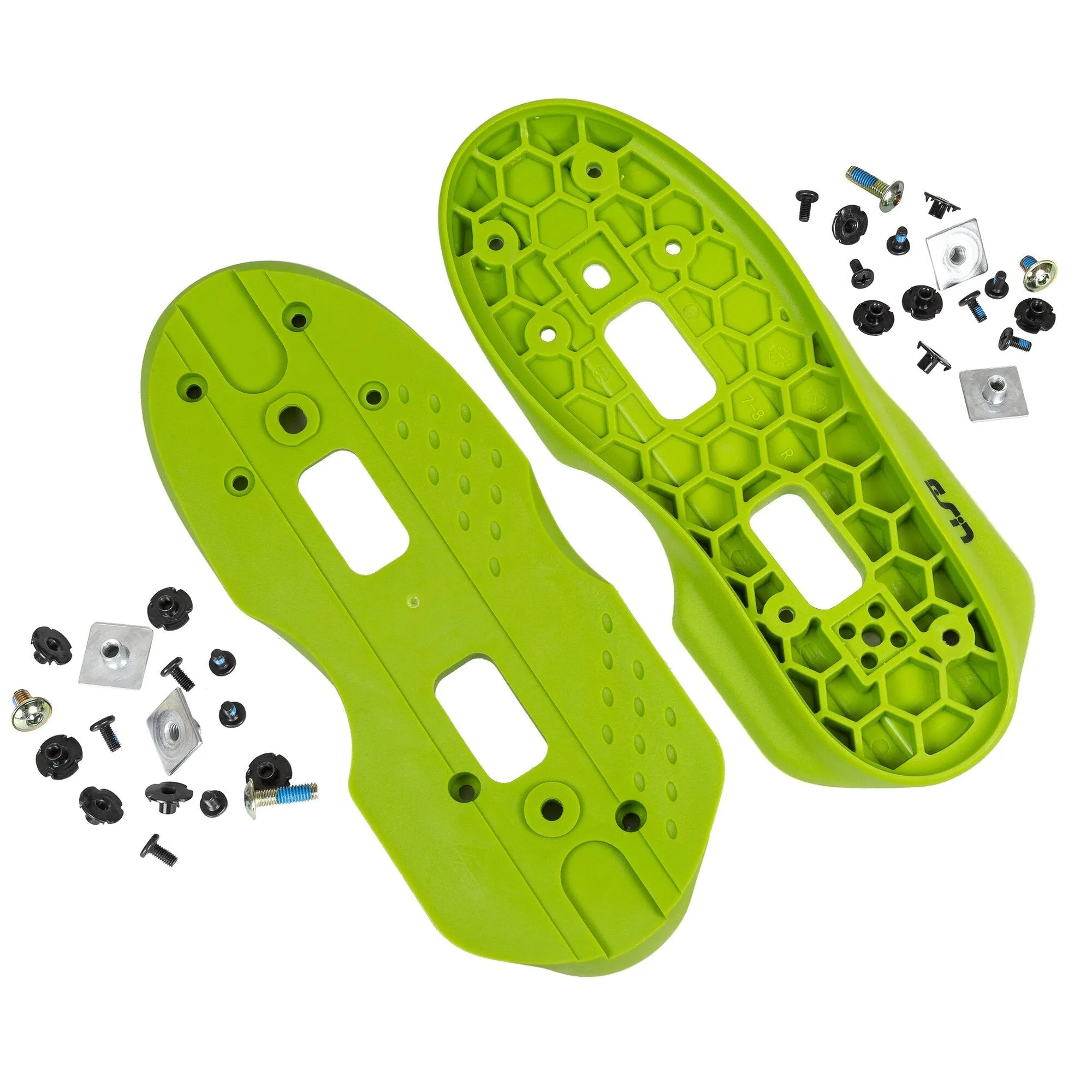 USD - Neon Green Gen 2 Aggressive Inline Skate Soul Plates