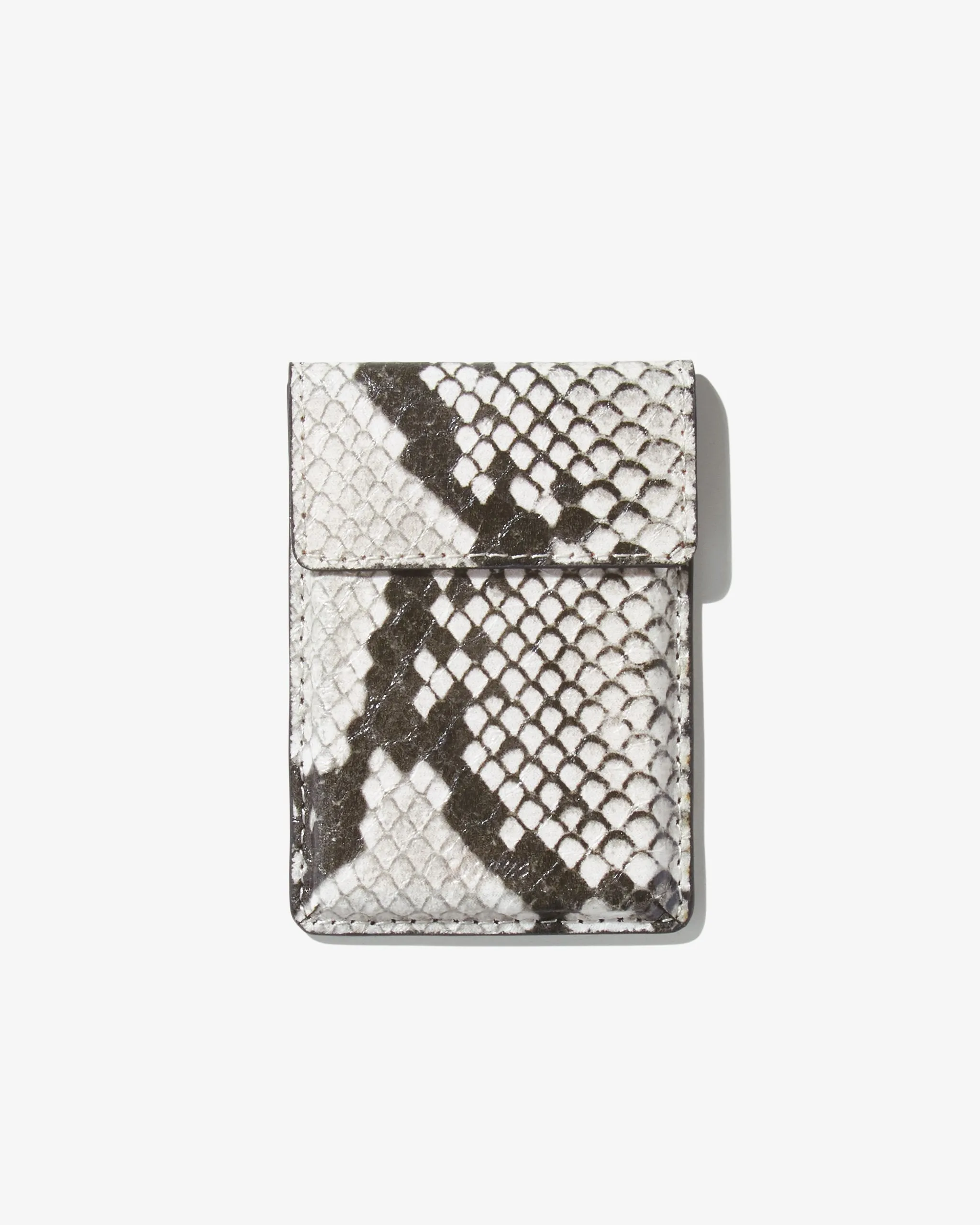 Wallet Sticker - Gray Python